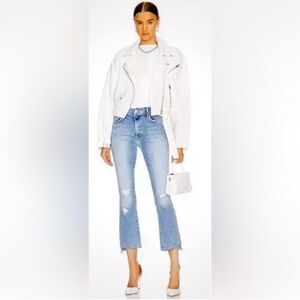 Mother The Insider Crop Step Fray in “Love In A Boat” Size 24